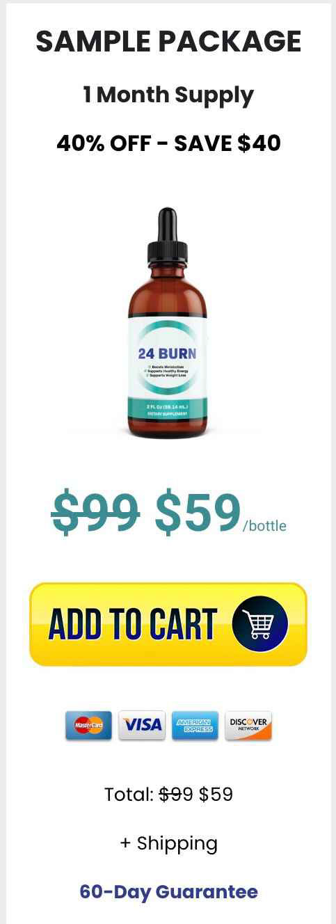 24 burn 30 day supply